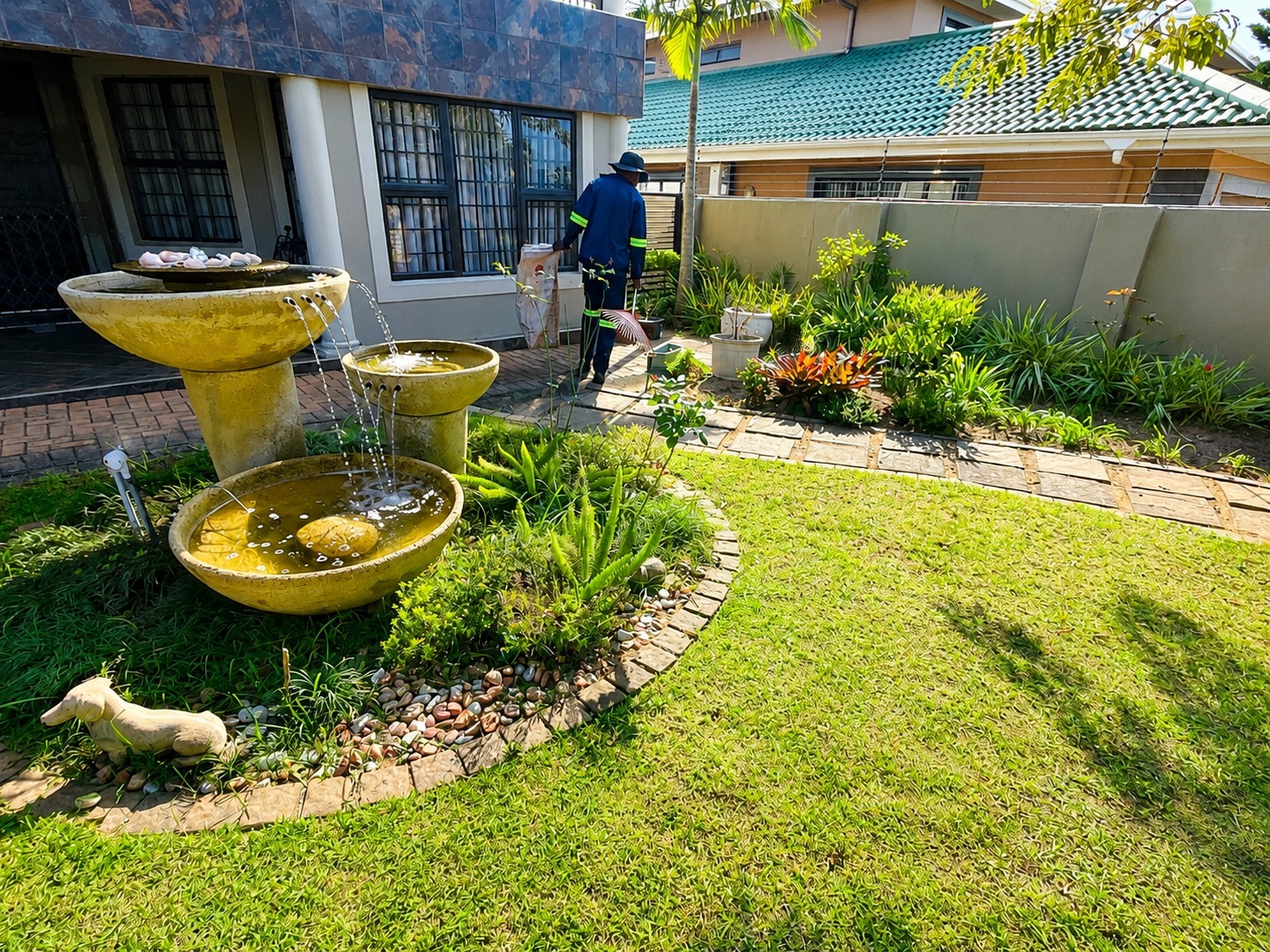 Water feature gardens
