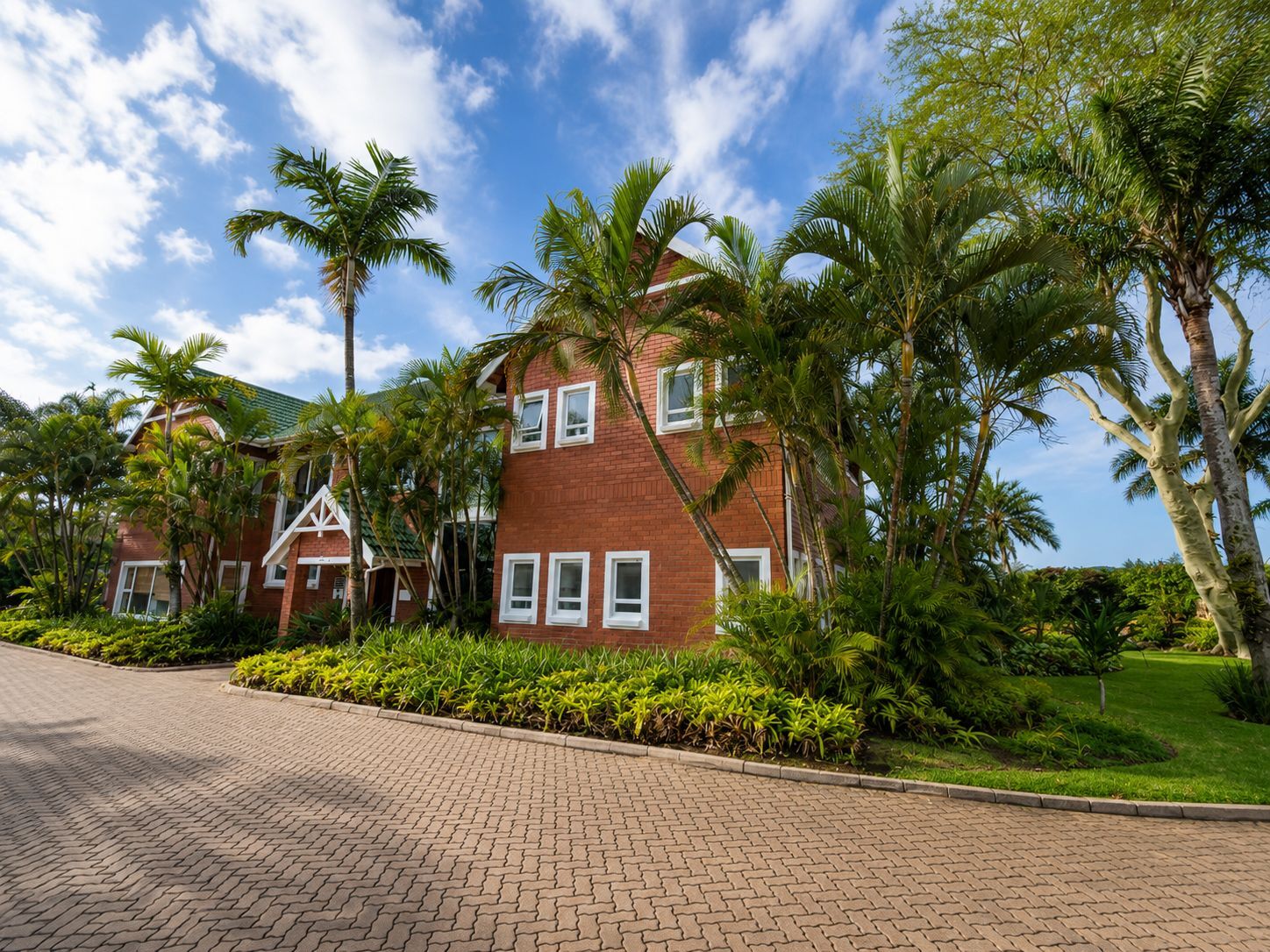 Luxury estate landscaping in Mount Edgecombe, Durban